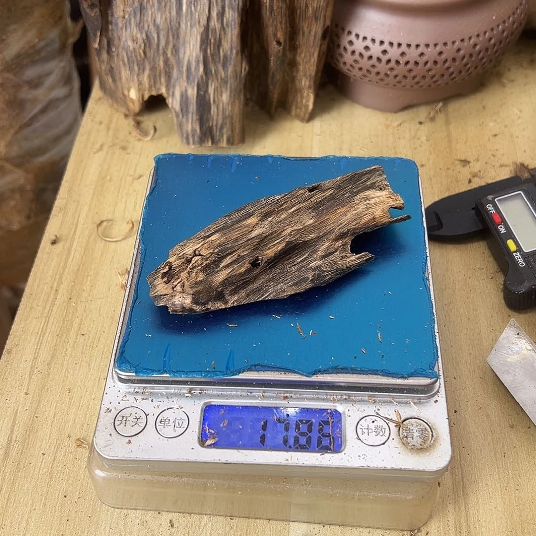 香料绿奇楠虫漏17克张勺子