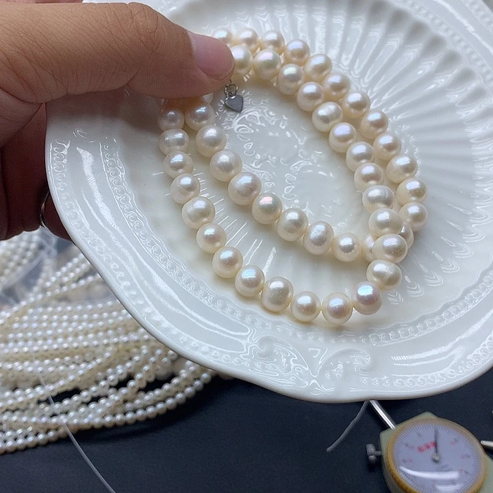 未镶嵌淡水珍珠8c114项链