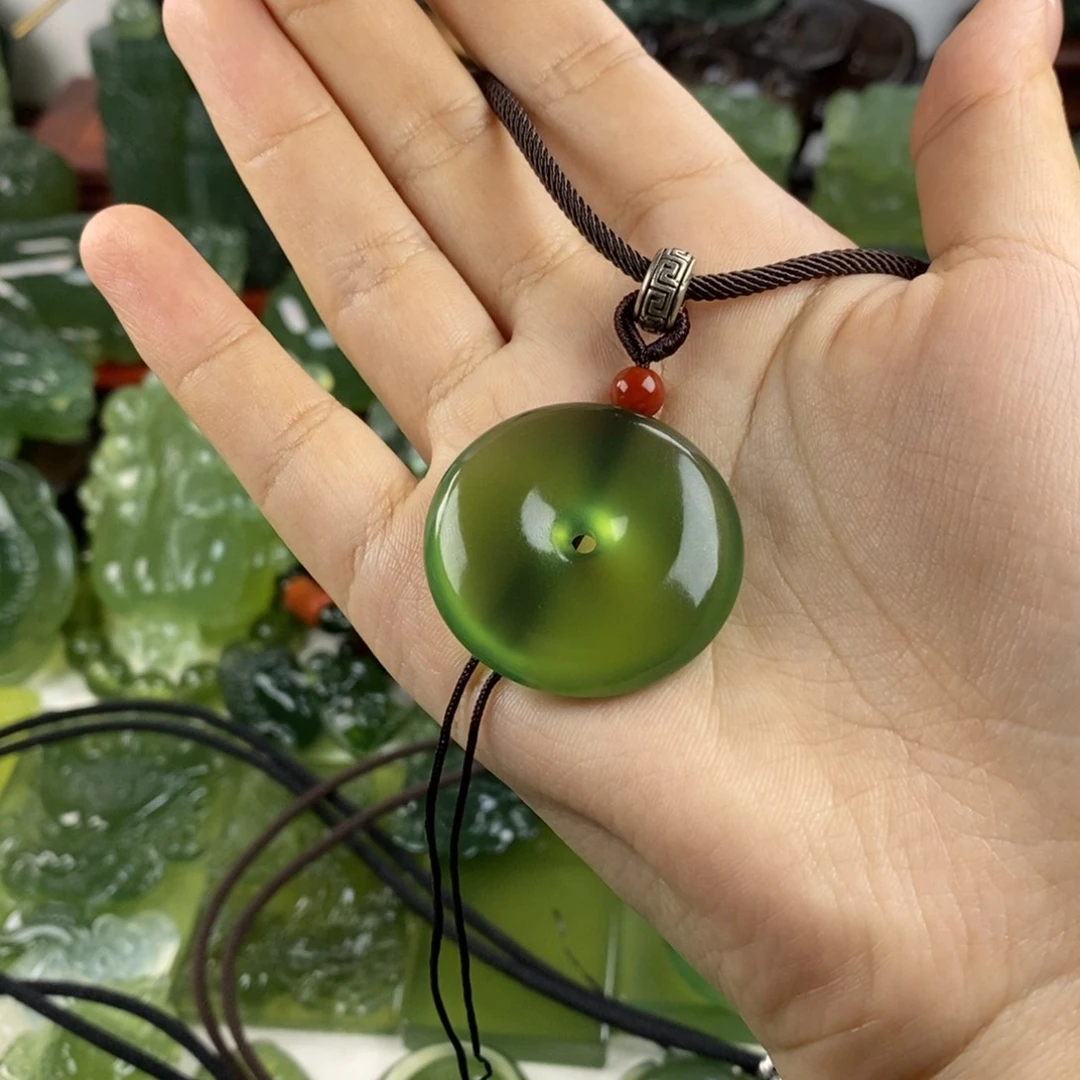 岫玉挂件未镶嵌挂件