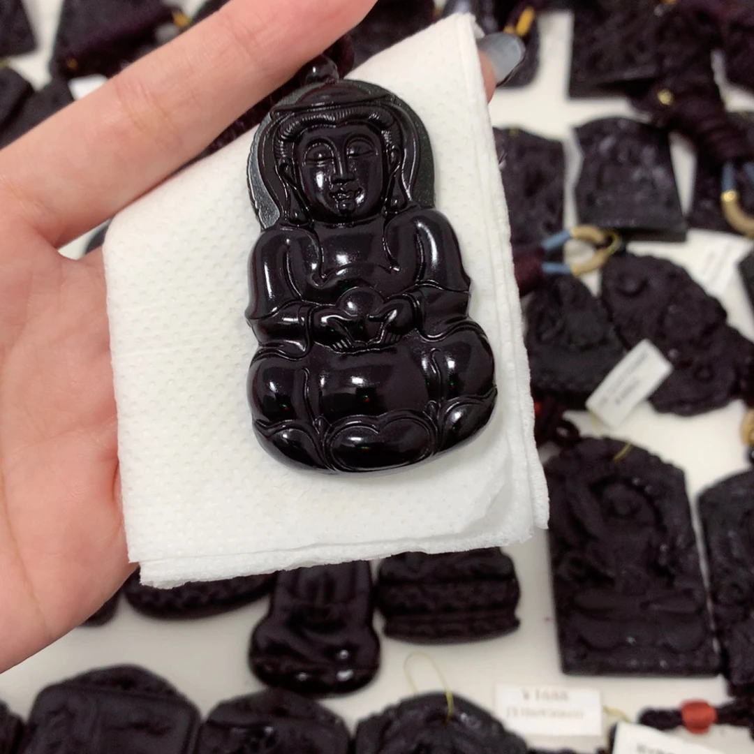 玟***哥天然a货钢琴黑挂件