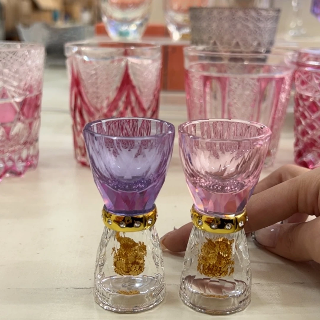 【闪购商品】水晶白酒杯两个…