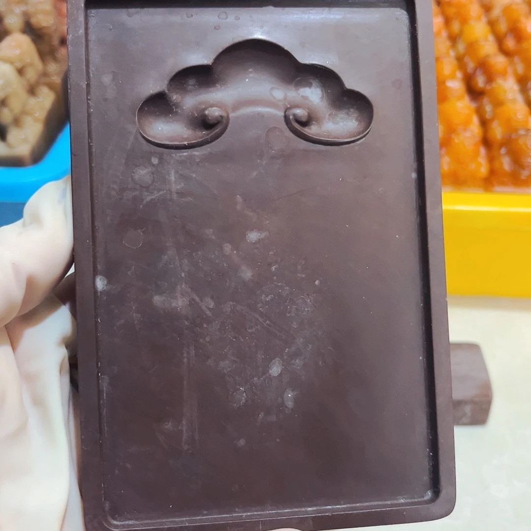 山东石捡漏瑕疵品砚台