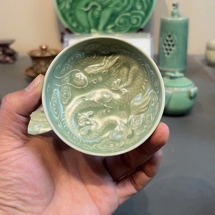 瓷片龙泉青瓷福利青瓷