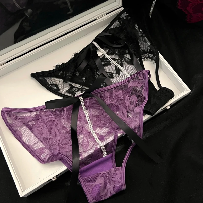 法式名媛性感蕾丝内裤小心机轻奢御姐风