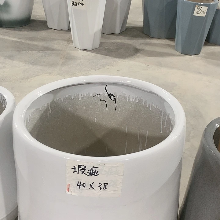 【闪购商品】陶瓷花盆默认微瑕