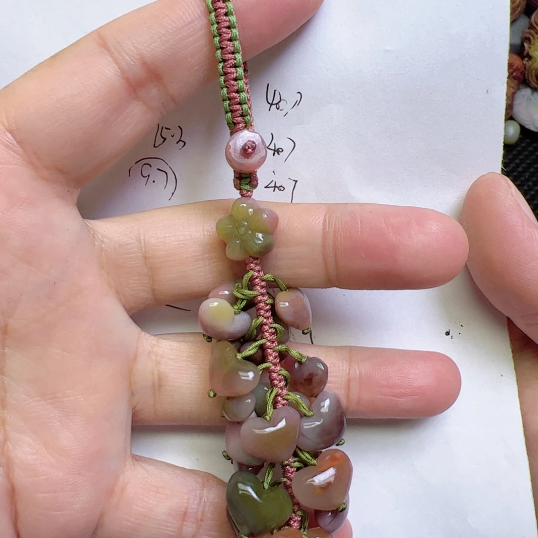 玛瑙/玉髓未镶嵌定制吊坠