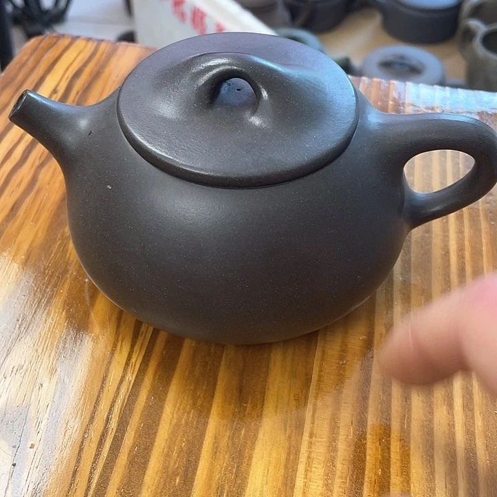 紫砂茶壶处理一把