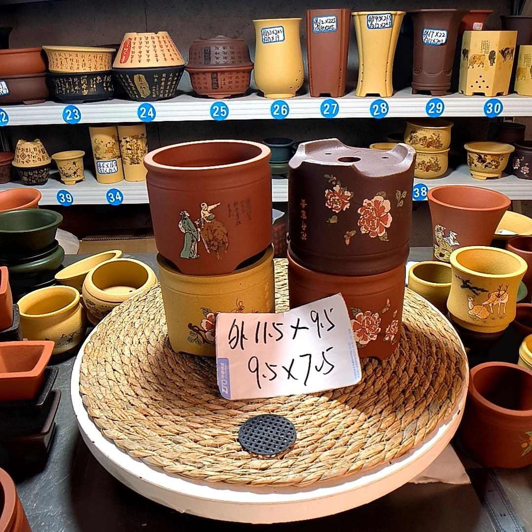 宜兴紫砂紫砂花盆
