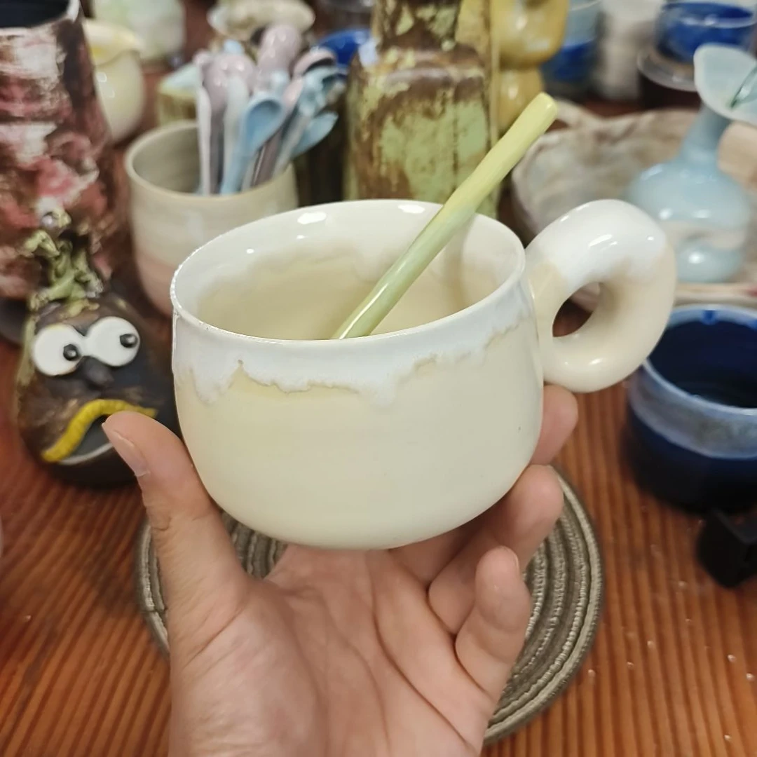 景德镇高温窑变马克杯