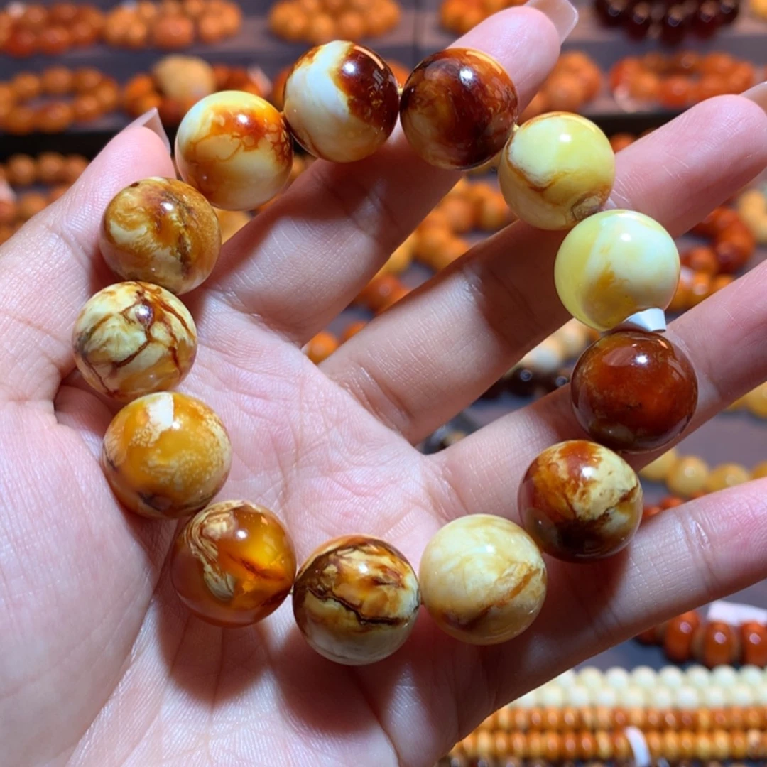 【闪购商品】手串蜜蜡未镶嵌蜜蜡手串