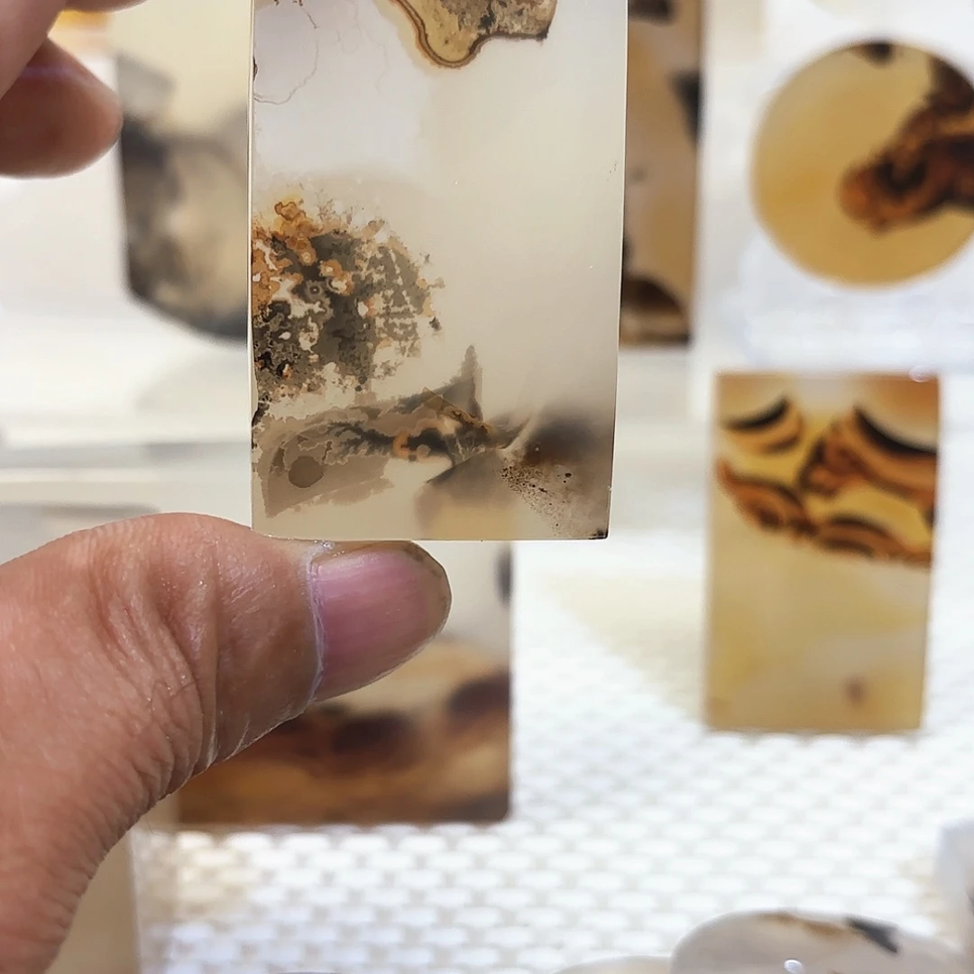 9***3玛瑙/玉髓颈饰未镶嵌