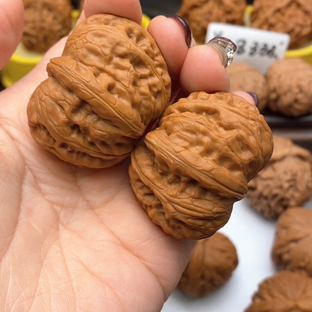 把件文玩核桃681号42尺元宝