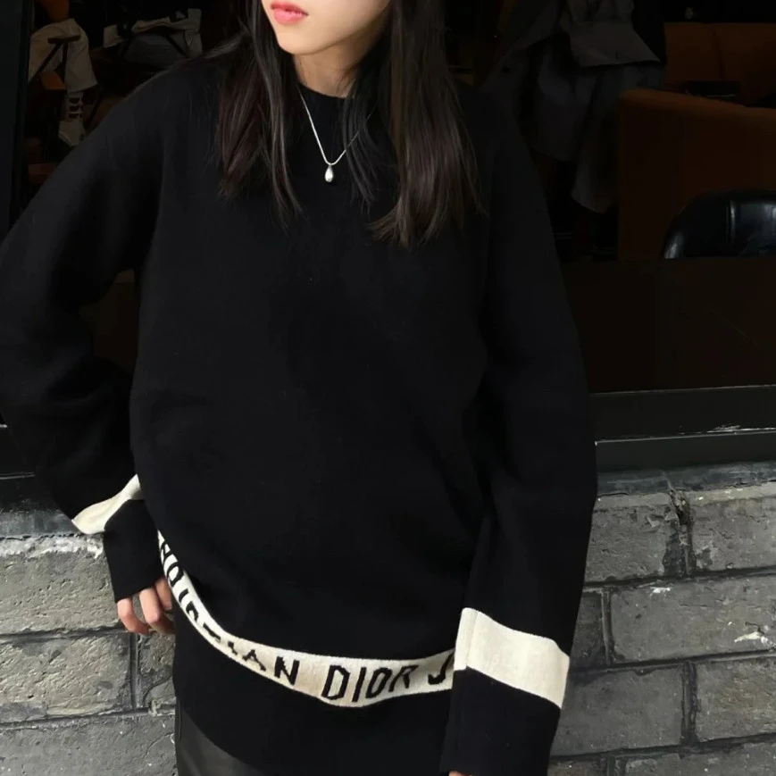 99新 DIOR/迪奥 套头毛衣/36码/Xspa6416