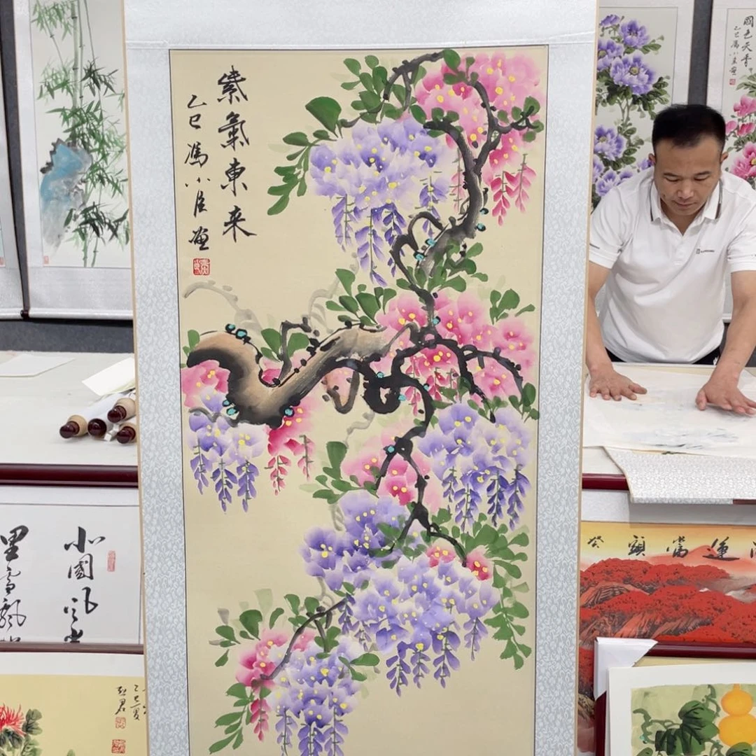 国画手绘作品手绘作品