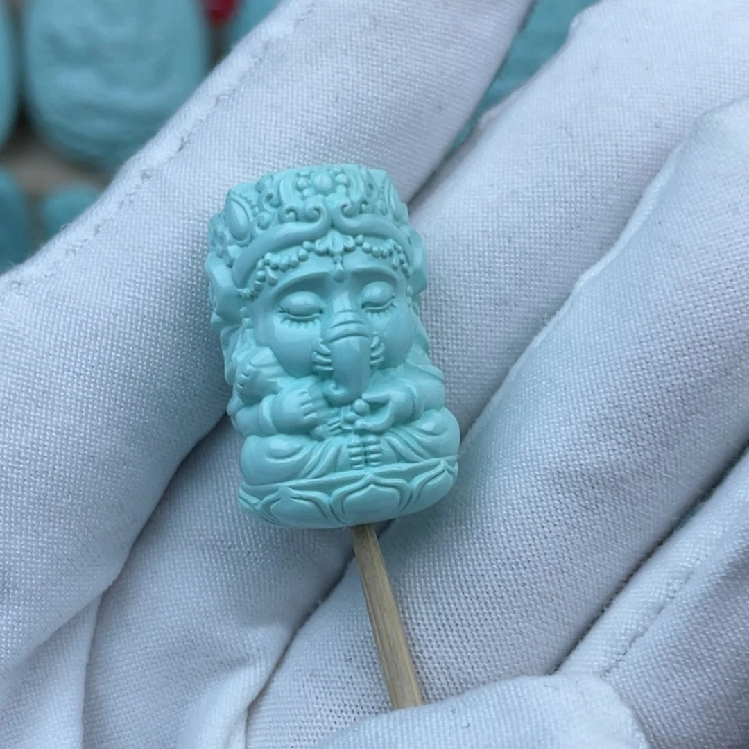 绿松石珠宝奇石未镶嵌