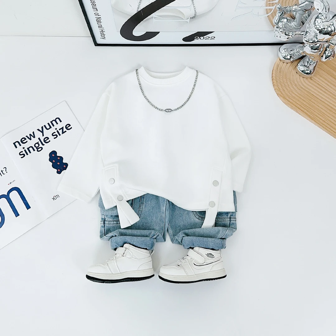 儿童卫衣长袖2025新款春装男童春秋上衣潮 FB25022 悠悠童话童装