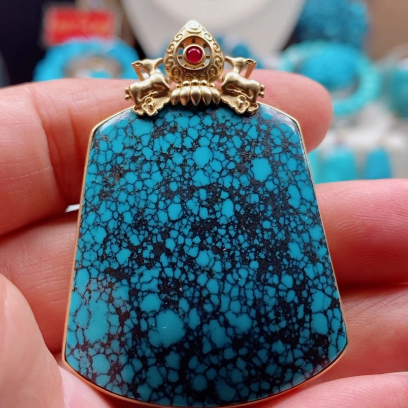 【闪购商品】绿松石绿松石银S925镶嵌