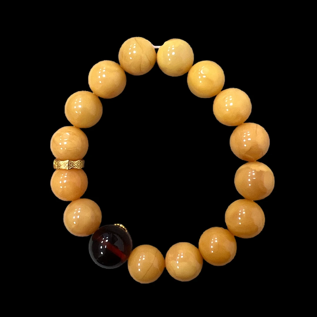 V7457蜜蜡手串（孤品）