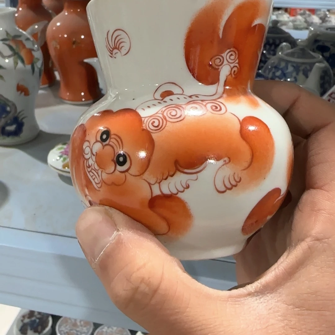 瓷片摆件手绘瓷器全部处理