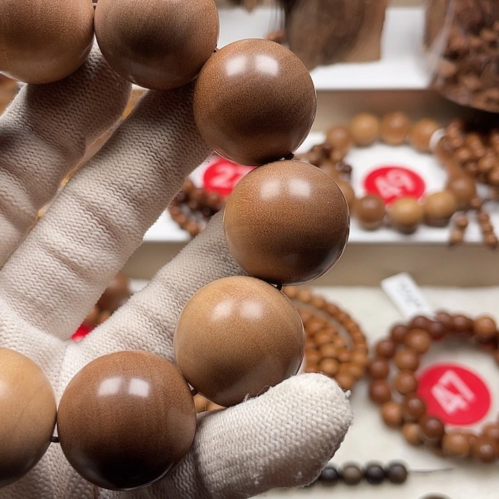 人***初檀香木手串/手链老山檀香