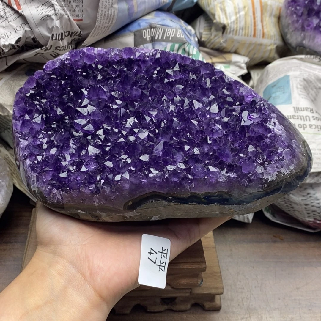 未镶嵌珠宝半成品紫晶