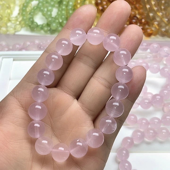 水晶手链未镶嵌小****^马粉拍二单合一单 不带证