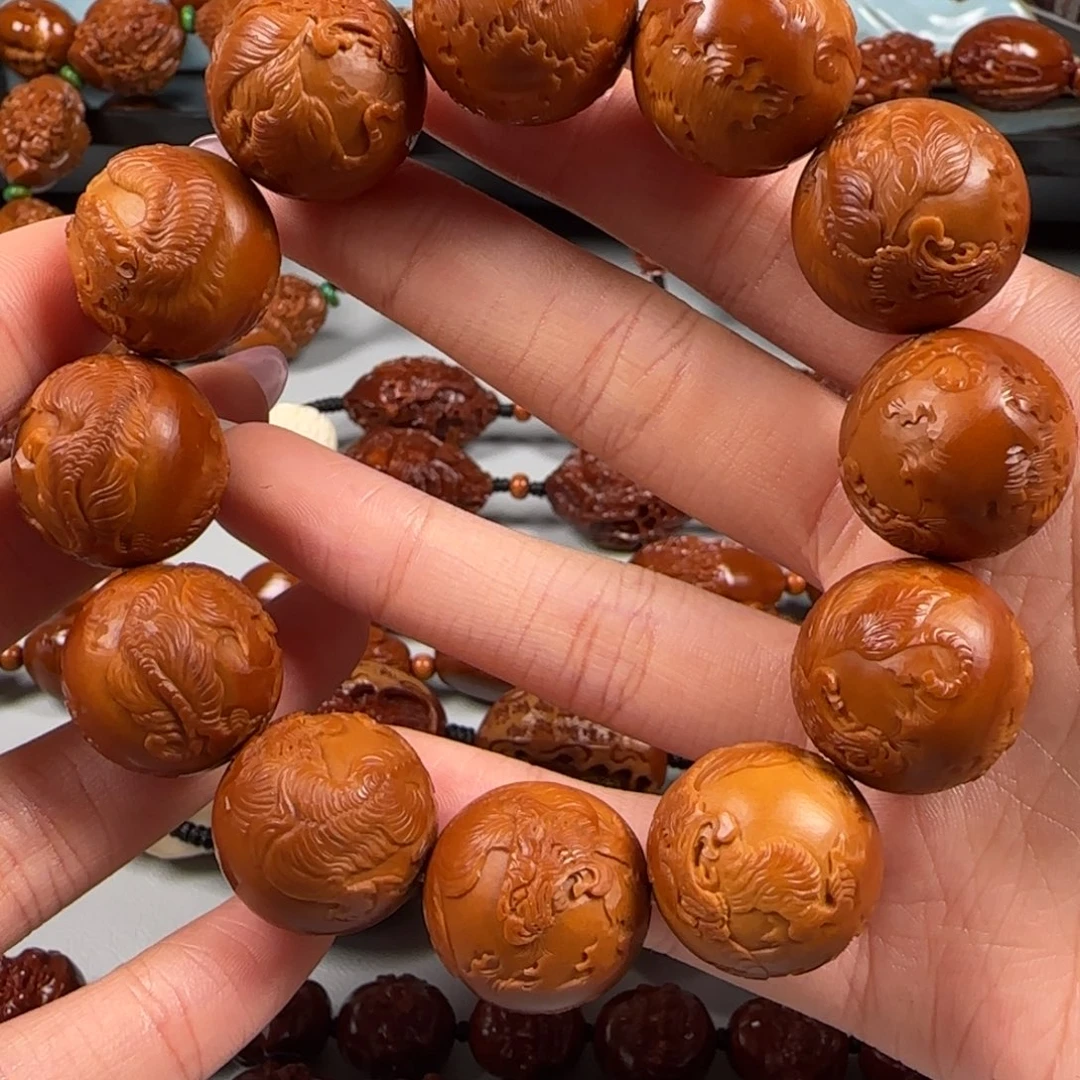手串橄榄核油核老虎手串