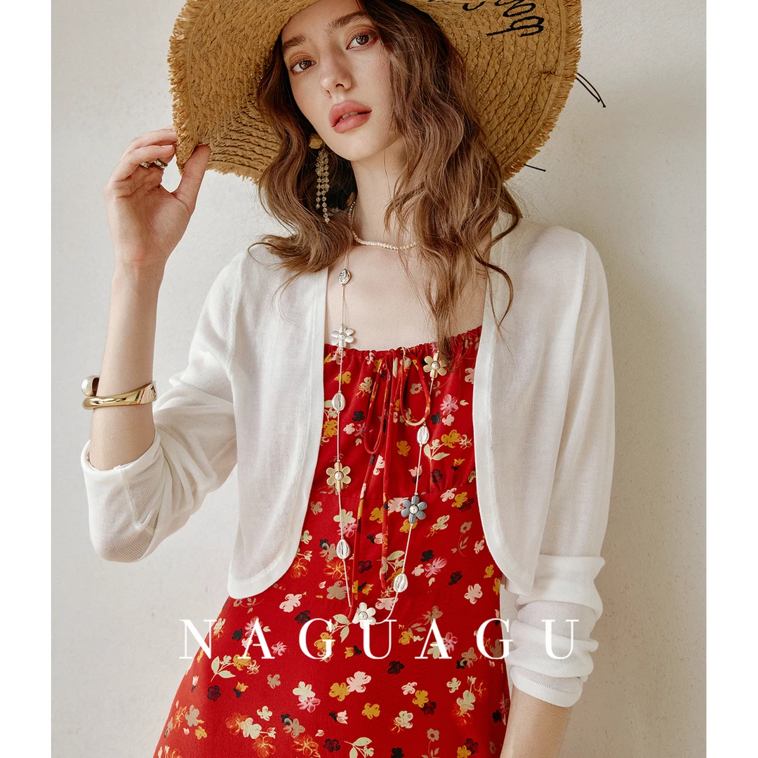 【云朵空调衫】100莱赛尔女装针织衫FX2ZS1200-A