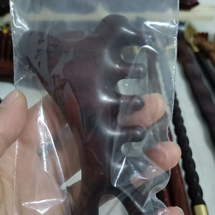 木紫檀木按摩梳四合一两个