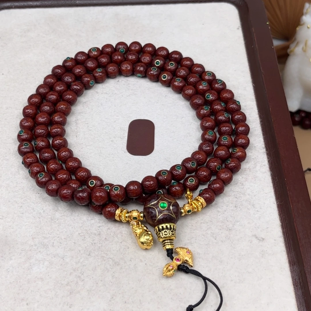 渔***父吊坠凤眼菩提凤眼