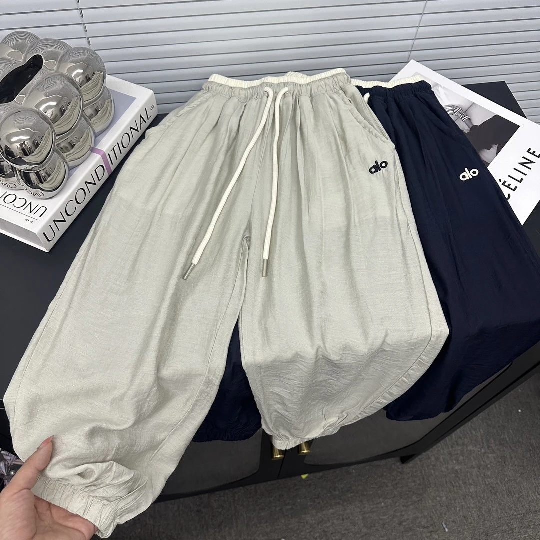 儿童拼接抖抖裤防蚊裤夏季百搭休闲裤男女童薄款潮流童装运动长裤