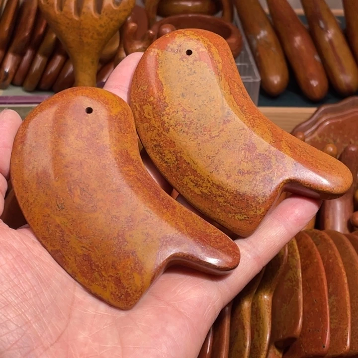 红砭石刮痧板刀板