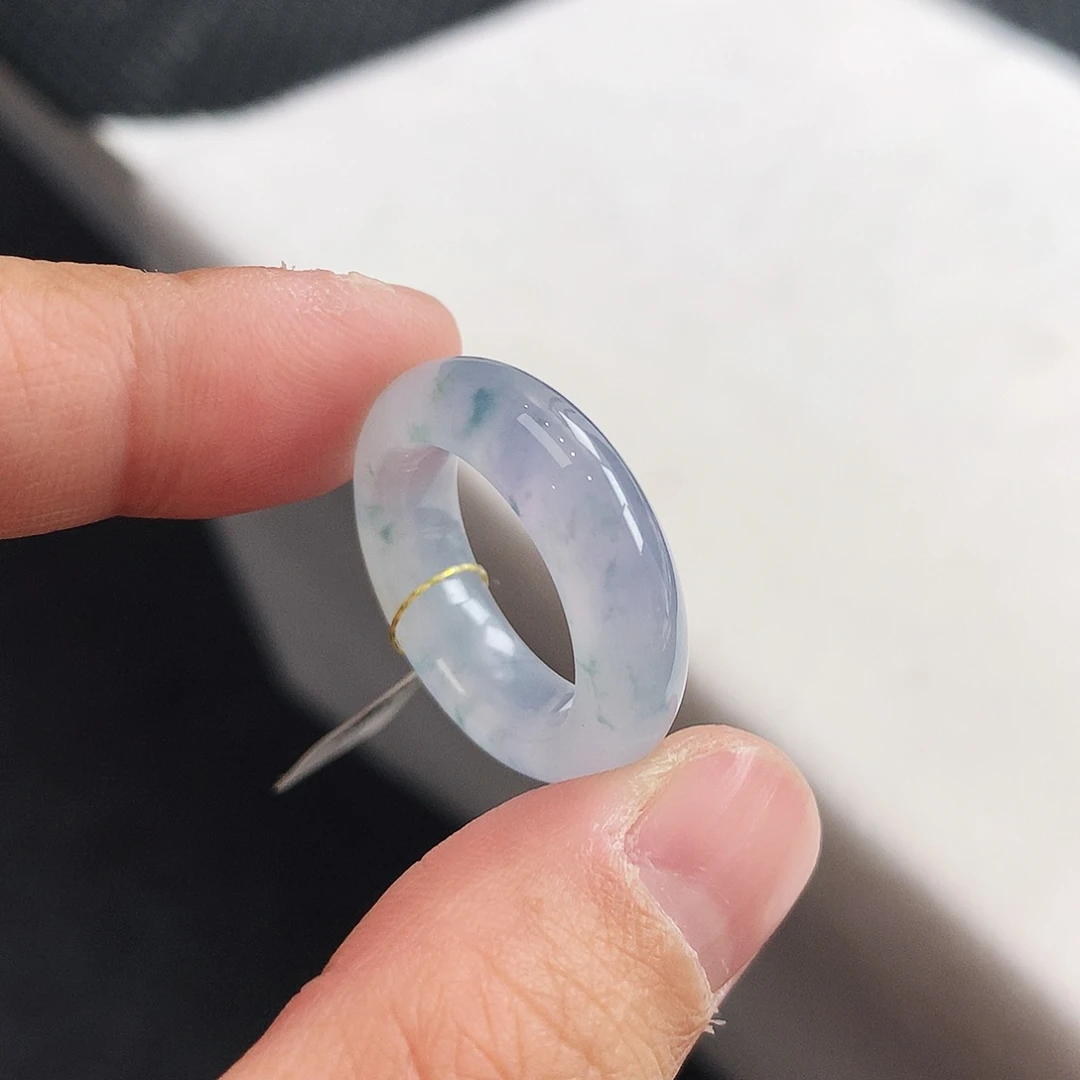 翡翠未镶嵌戒指13号