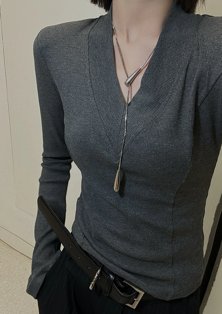 铜合金项链 邓蕾婷【星空逆境】时尚小众高级简约个性设计水滴项链