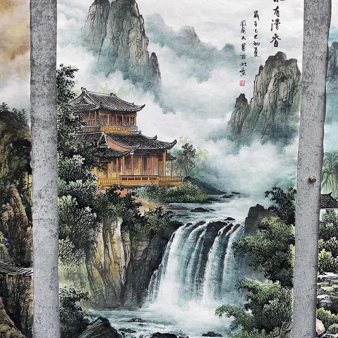 用***2绘画绘画作品周国民画芯