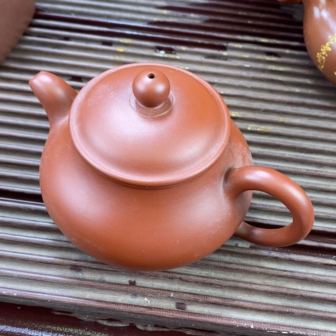 茶壶紫泥原矿手工80