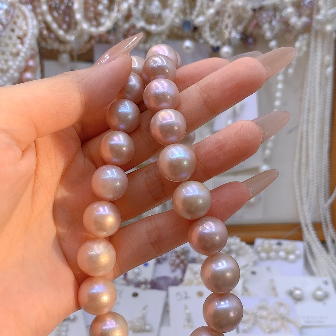银S925镶嵌淡水珍珠发饰❀****✿