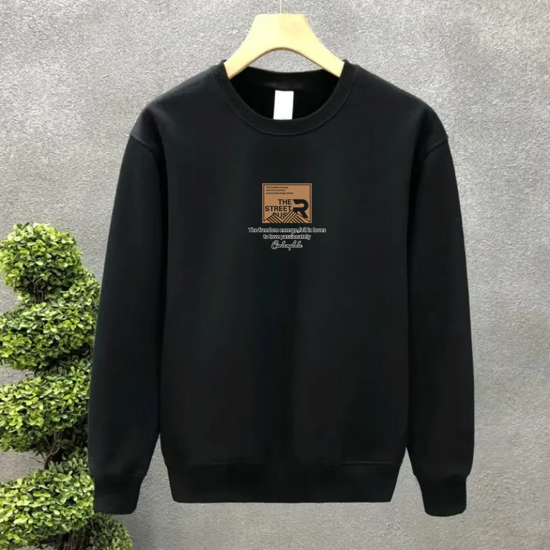 重磅卫衣潮牌新品时尚男女圆领百搭卫衣宽松印花韩版卫衣