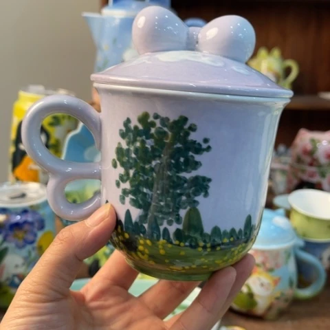 炉景德镇釉下手绘陶瓷
