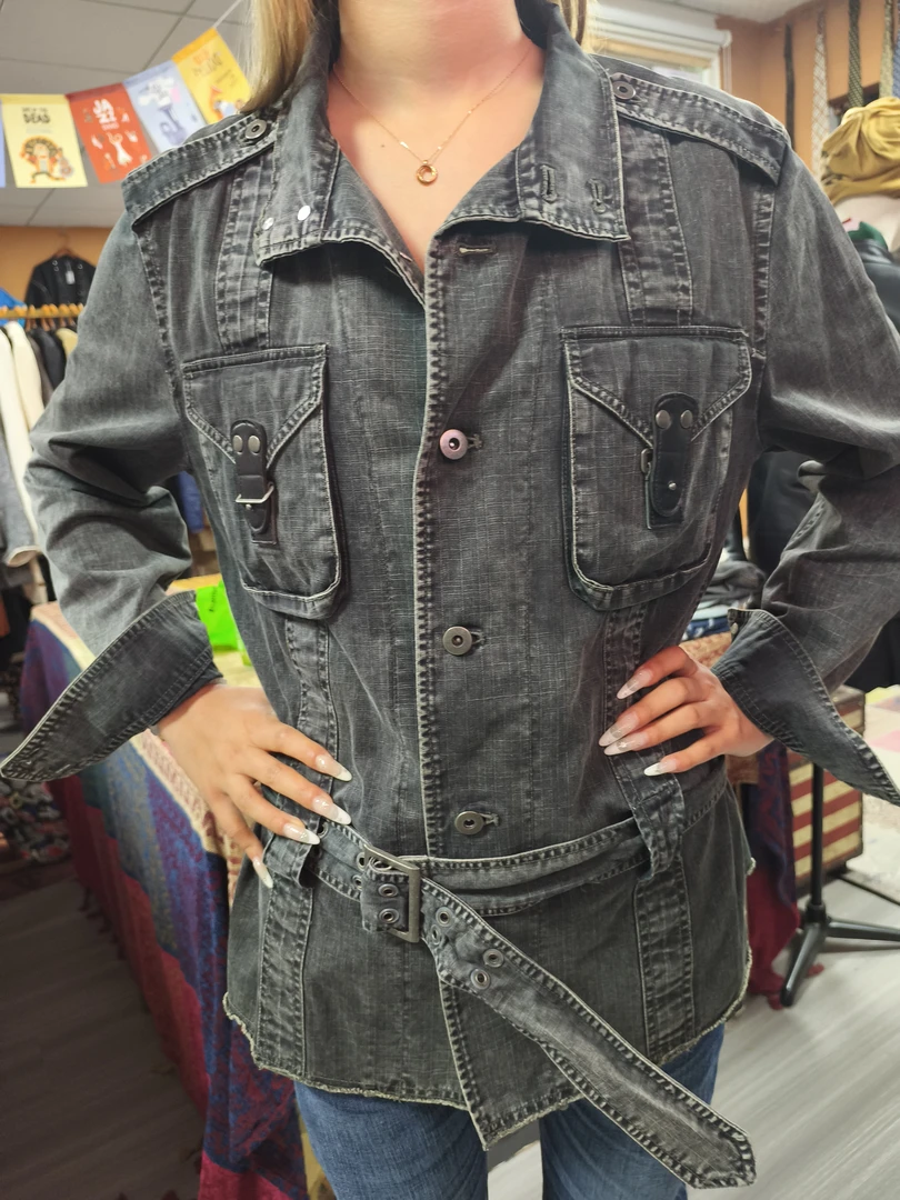 古着vintage牛仔外套no退no换喜欢可直接拍下