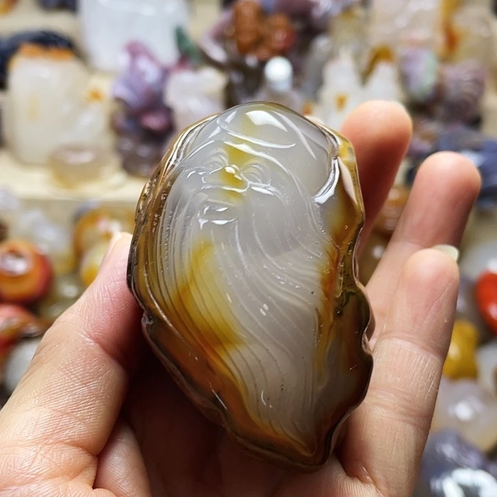 玛瑙/玉髓未镶嵌饰品