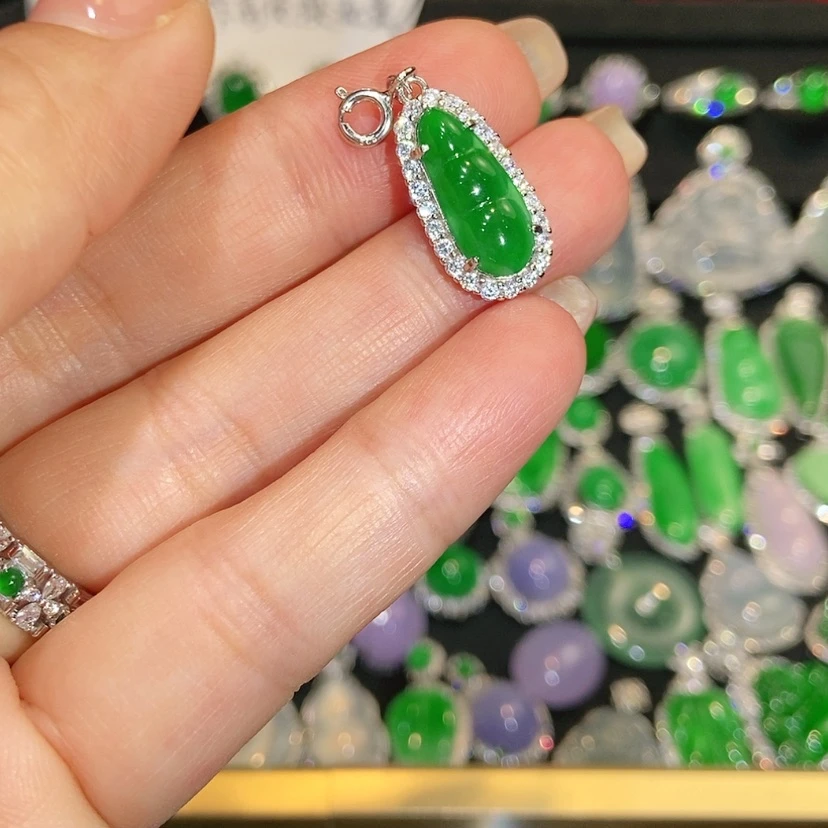 【闪购商品】翡翠未镶嵌颈饰天然翡翠