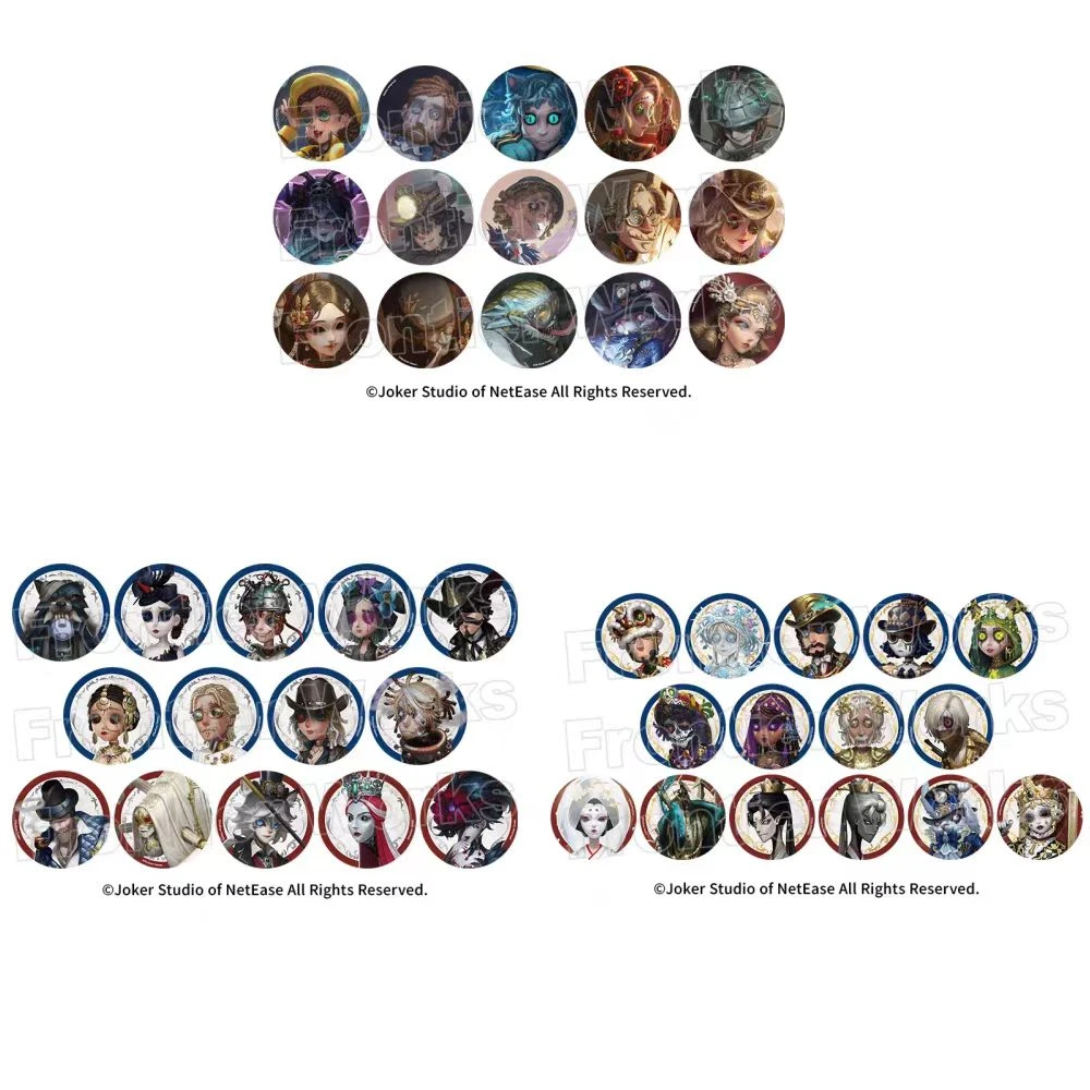 【第五人格紫皮金皮画报系列吧唧】第五人格 潮玩盲盒(拆盒代拆)