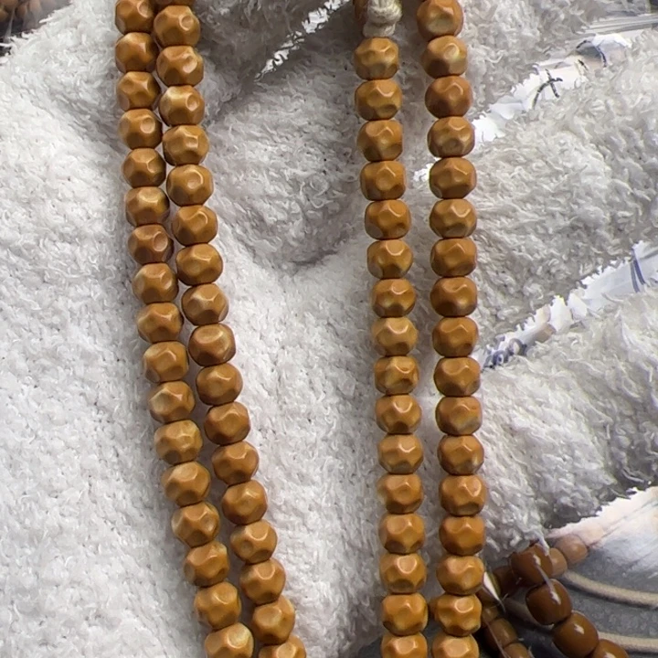 漂***心吊坠橄榄核老挝核尖脖挂5.8mm无相