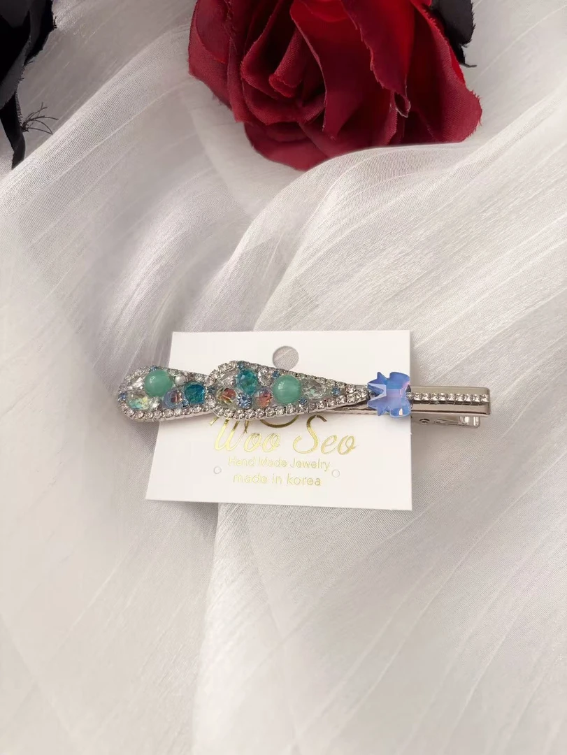 韩国时尚高端精致侧边夹发夹A107