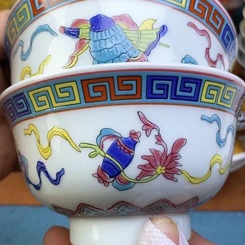 景德镇陶瓷藏式茶碗