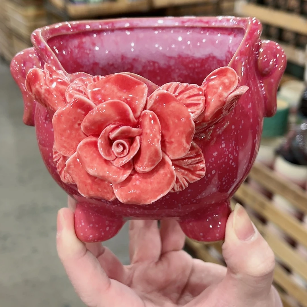 【闪购商品】陶瓷陶瓷多肉植物花盆