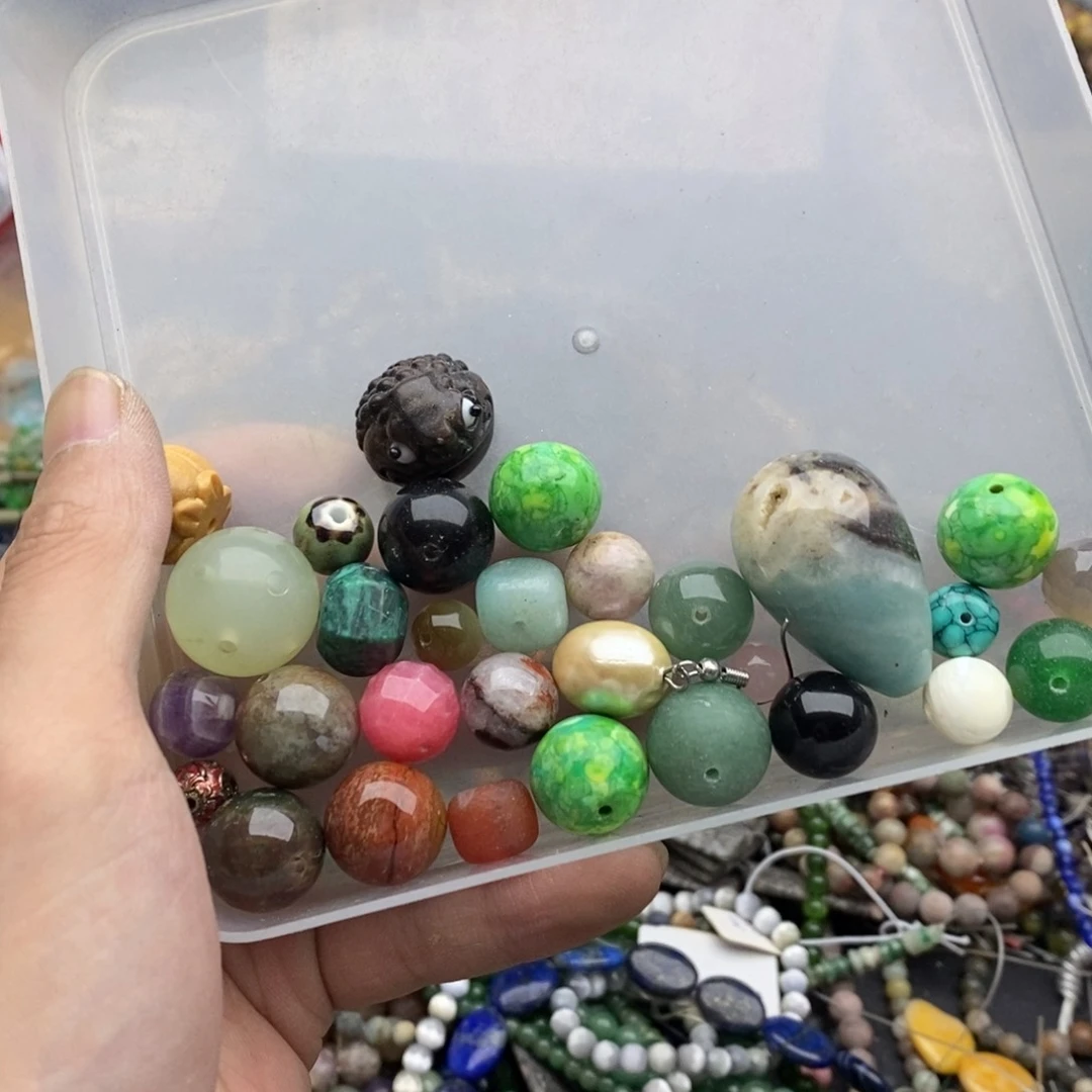 玛瑙/玉髓未镶嵌珠宝半成品打包B213