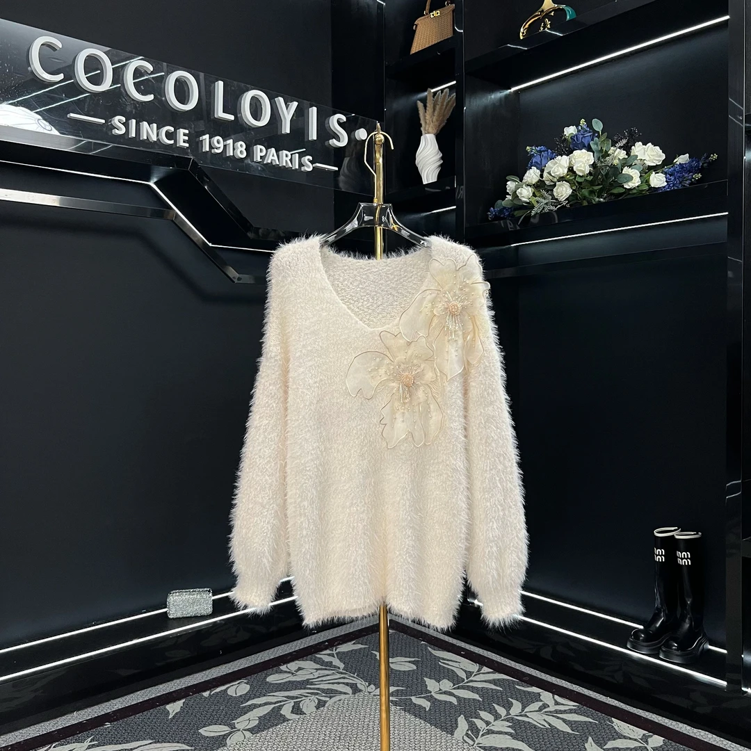 【二哥专属编号51】时尚休闲洋气宽轻奢百搭长袖秋冬毛衣24110113