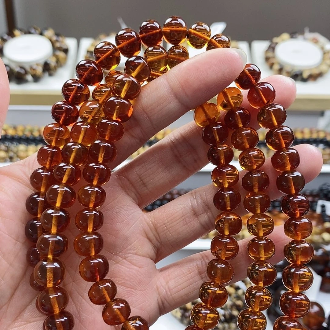 西***鹰琥珀未镶嵌裸石琥珀9